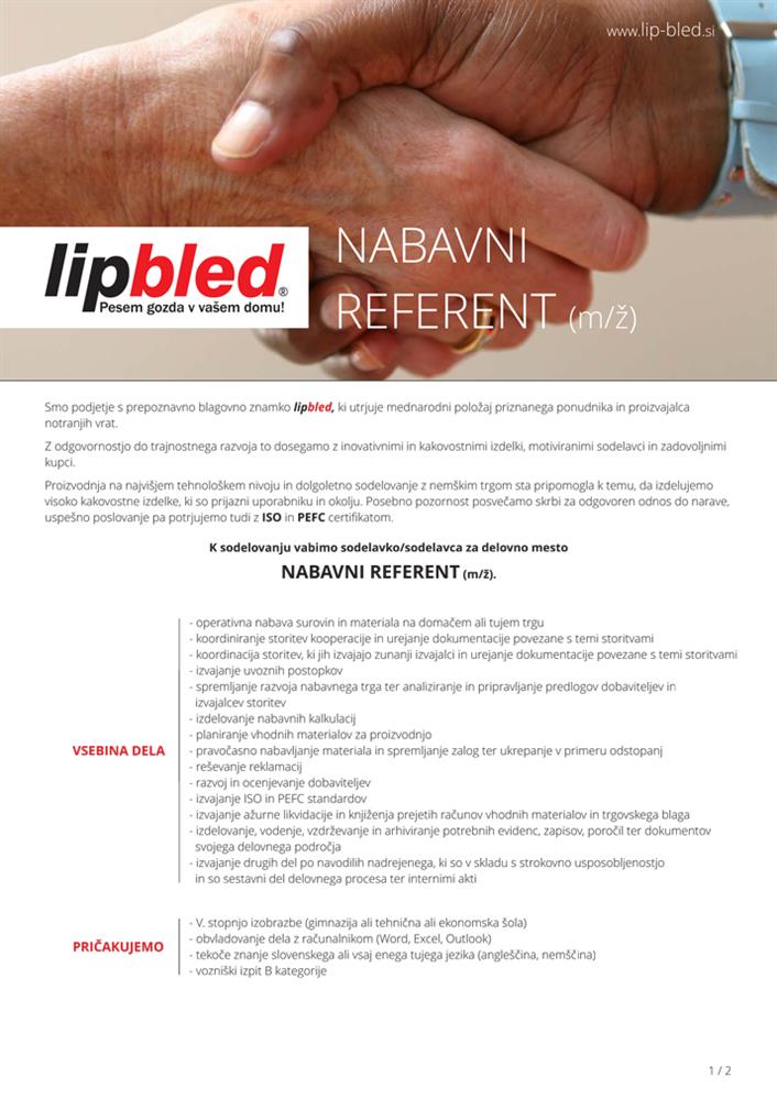 NABAVNI REFERENT